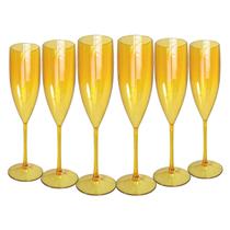 24 Taças De Champanhe Acrílico Cristal 160ml ChandonChampagn 24 Taças De Champanhe Acrílico Cristal 160ml ChandonChampagn