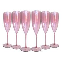 24 Taças De Champanhe Acrílico Cristal 160ml ChandonChampagn - M&Ca Plásticos