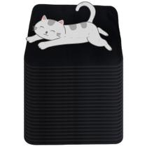24 Tapetinhos Macios para Dormir Pet Antipulgas 200 Lavagens 70x50 Preto Ecológico Quality 24 Tapetinhos Macios para Dormir Pet Antipulgas 200 Lavagens 70x50 Preto Ecológico Quality