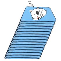 24 Tapetinhos Macios para Dormir Pet Antipulgas Antipulgas 200 Lavagens 100x70 Azul Quality 24 Tapetinhos Macios para Dormir Pet Antipulgas Antipulgas 200 Lavagens 100x70 Azul Quality