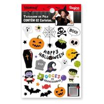 24 Tatuagem De Pele Temporária Divertidas Festa Halloween