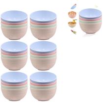 24 Tigelas Bowl de Bambu Ecológico Sobremesa Sorvetes 350ml 24 Tigelas Bowl de Bambu Ecológico Sobremesa Sorvetes 350ml