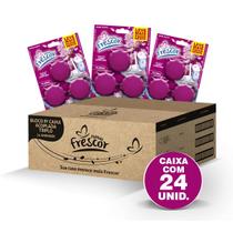 24 Unidades Cartela 3 Blocos Tablete TRIPLO Sanitário FLORAL 45g Kit 72 Unidades Bloco CAIXA ACOPLADA Novo Frescor. 24 Unidades Cartela 3 Blocos Tablete TRIPLO Sanitário FLORAL 45g Kit 72 Unidades Bloco CAIXA ACOPLADA Novo Frescor.