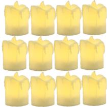 24 Vela LED Eletronica Luz para Decoração 5cm 24 Vela LED Eletronica Luz para Decoração 5cm