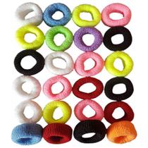 24 xuxão colorido amarador de cabelo elastico de cabelo grande xuxinha rabico