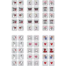 240 Adesivos BENTO Película 3d para unha 240 Adesivos BENTO Película 3d para unha