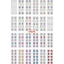 240 Adesivos para Unha Película 3d 240 Adesivos para Unha Película 3d