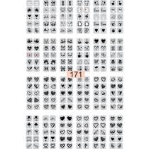 240 Adesivos para Unha Película 3d