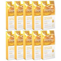 240 folhas prontas para depilacao facial natural depilflax 240 folhas prontas para depilacao facial natural depilflax