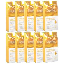 240 folhas prontas para depilacao facial natural depilflax 240 folhas prontas para depilacao facial natural depilflax