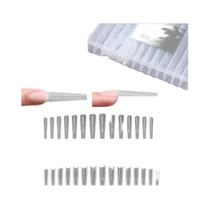 240 Peças De Moldes Duplos Para Unhas, Formatos Coffin, Almond, 3D, Elipse, Para Extensões, 240 Peças De Moldes Duplos Para Unhas, Formatos Coffin, Almond, 3D, Elipse, Para Extensões,
