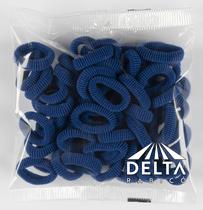 240 Xuxinhas de cabelo Azul Royal / Elásticos / Rábico / Liguinha / Pacotão