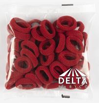 240 Xuxinhas de cabelo Vermelha / Elásticos / Rábico / Liguinha / Pacotão