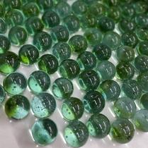 2400 Bolinhas Bola Gude Vidro Bila Birosca Fubeca Lisa Verde