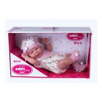 2442 - anny doll baby reborn collection sem cabelo