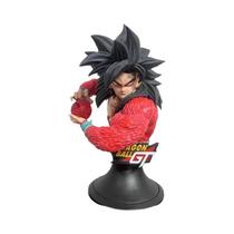 24cm Dragon Ball Super Saiyan 4 Goku e Vegeta Busto Estátua Anime Figura Modelo