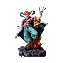 24cm One Piece Buggy O Homem da Grande Linha Quatro Imperador Modelo Estátua Anime Figura