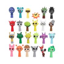 24pcs Figuras De Ação Sprunki Brinquedos De PVC Modelos De Jogos De Desenho Animado Presentes De