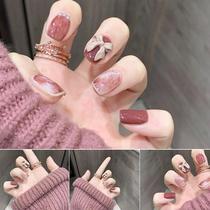 24pcs Short Press On Nails Cute Bow Design Unhas Falsas Cobertura Total Artificial Para Mulheres 24pcs Short Press On Nails Cute Bow Design Unhas Falsas Cobertura Total Artificial Para Mulheres