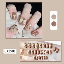 24pcs White Bow Nail Patch Sweet Style Parágrafo curto removível Manicure Salvar 24pcs White Bow Nail Patch Sweet Style Parágrafo curto removível Manicure Salvar