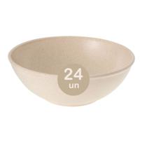 24un Tigela bowl 1lt salada petiscos Bege