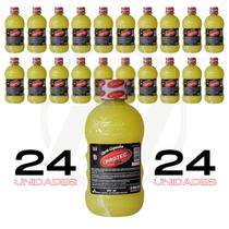 24x Cera Liquida Carnauba Produto Brilho Carro Pintura 500ml