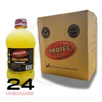 24x Cera Liquida Carnauba Produto Brilho Carro Pintura 500ml