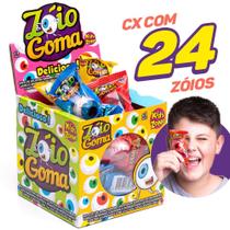 24x De 12g - Bala De Gelatina Divertida Zóio Goma Kids Zone