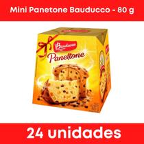 24x Mini Panettone Frutas 80g - Bauducco