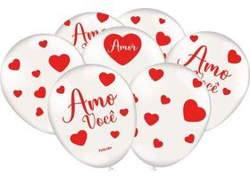 25 Balão - Bexiga - Meu Amor - Coração - Love 9 Polegadas 25 Balão - Bexiga - Meu Amor - Coração - Love 9 Polegadas