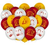 25 Balões Bexigas 9" polega decoração festas Homem de ferro completo