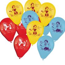 25 Balões Bexigas 9 polegadas decoração festas Branca de neve 25 Balões Bexigas 9 polegadas decoração festas Branca de neve