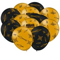 25 Balões Bexigas decoração Naruto festa 9 polegadas - Festcolor
