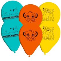 25 Balões Bexigas Festa Rei Leão decoração festas 9" polegadas aniversário