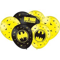25 Balões Bexigas n9" decoração festas Batman