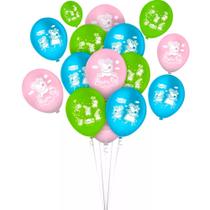 25 Balões Bexigas Peppa Pig decoração festas aniveráio