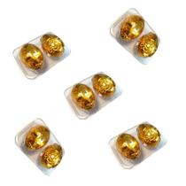 25 bandejas blister p/02 ovos páscoa transparente 150gr flip