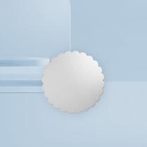25 Base Suporte Cake Board Circular Branco 35cm