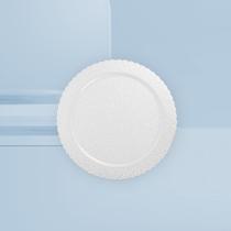 25 Base Suporte Cake Board Circular Premium Branco 38cm