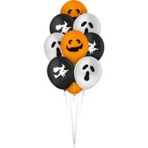 25 Bexigas Balão Festa Halloween 9 Polegadas