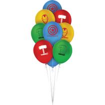 25 Bexigas Balão Festa Vingadores 9 Polegadas