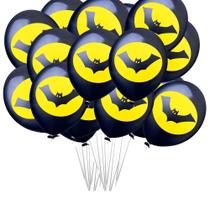 25 Bexigas balão n11 Decoração Morcego Batma festa Aniversário