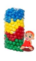 25 Bolinha Piscina Coloridas Brinquedo Infantil Nao Amassa - MT BRINQUEDOS