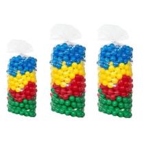 25 Bolinhas Coloridas Piscina Plástico 76mm Festa Pula Pula