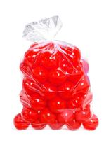 25 Bolinhas De Piscina Vermelhas Que Não Amassam