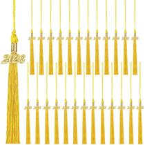 25 borlas de formatura com pingente dourado 2026 25 borlas de formatura com pingente dourado 2026
