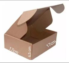 25 Caixas De Papelão 17x17x6,5 Sedex
