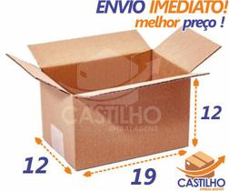 25 Caixas de Papelão Correio pequena 19x12x12 - CASTILHO EMBALAGENS
