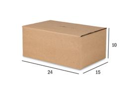 25 Caixas De Papelão Maleta 24x15x10 - M11