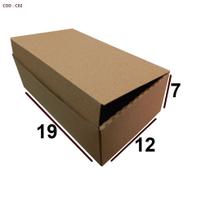 25 Caixas de Papelão Montável 19 x 12 x 07 para Envios Correios Sedex Encomendas em Geral